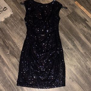 CACHE Vintage 90s  Y2K / black Cache dress size 6
